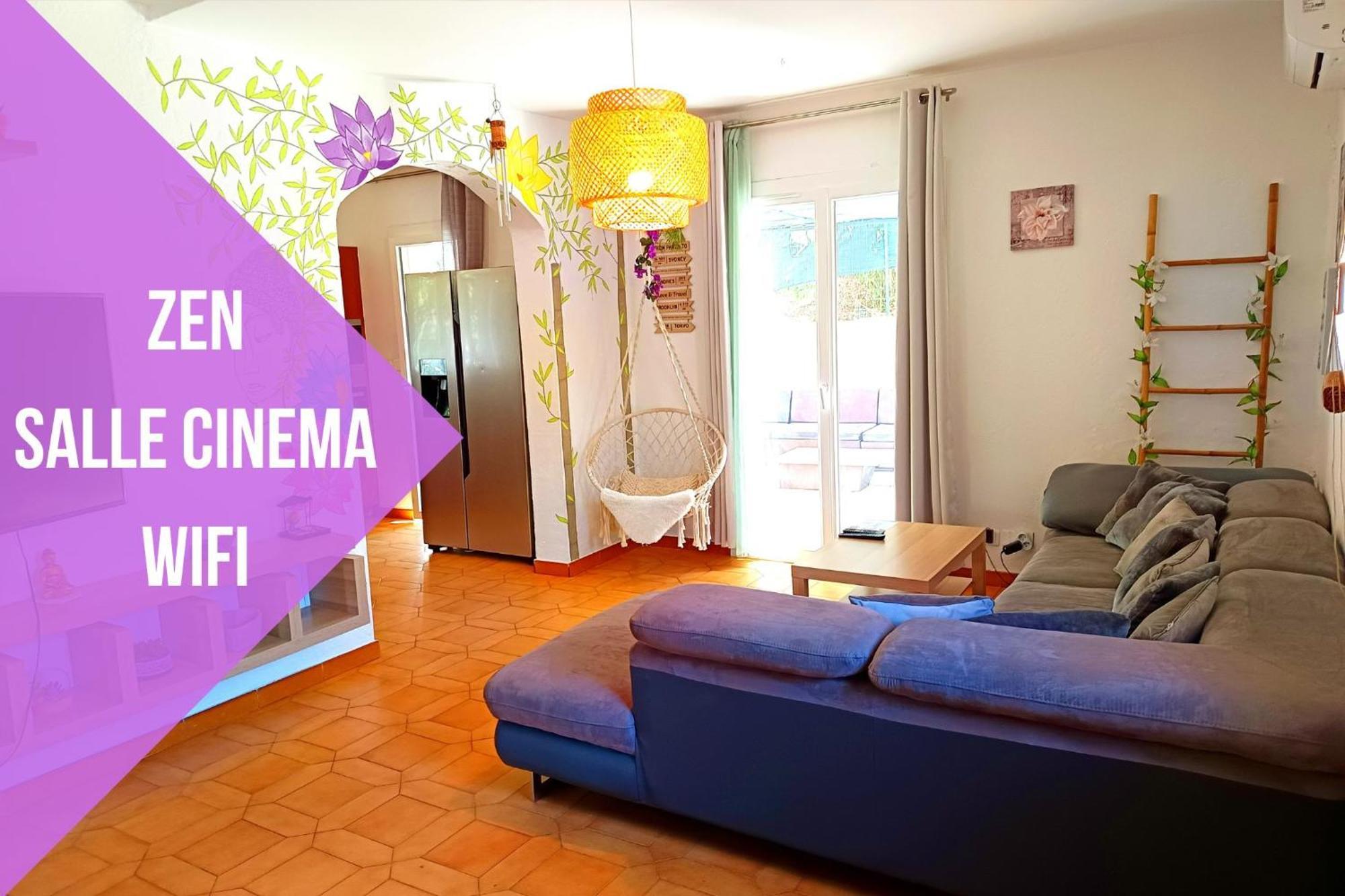 Villa Nais 126M2-Zen-Salle Cinema-Piscine La Valette-du-Var Kültér fotó